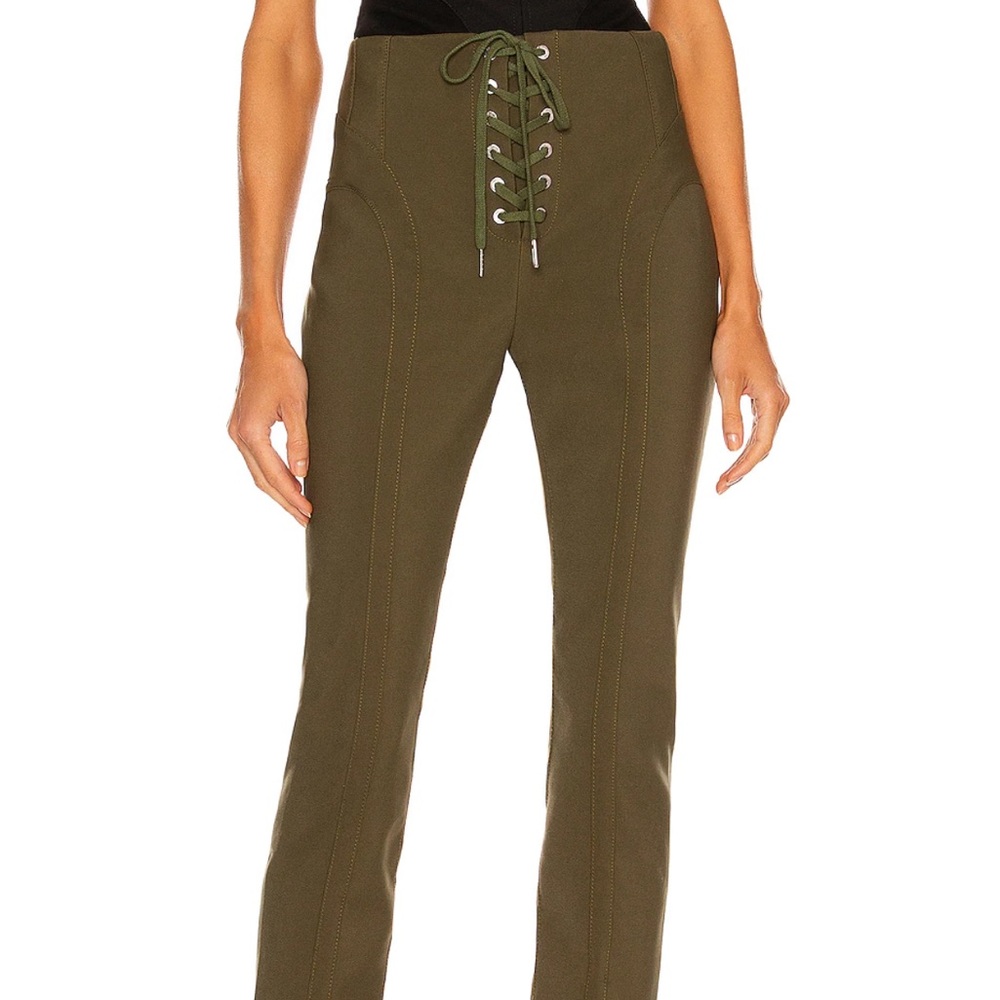 DION LEE Contour Stitch Pant